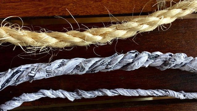 Making rope from garden fibres - Our Permaculture Life