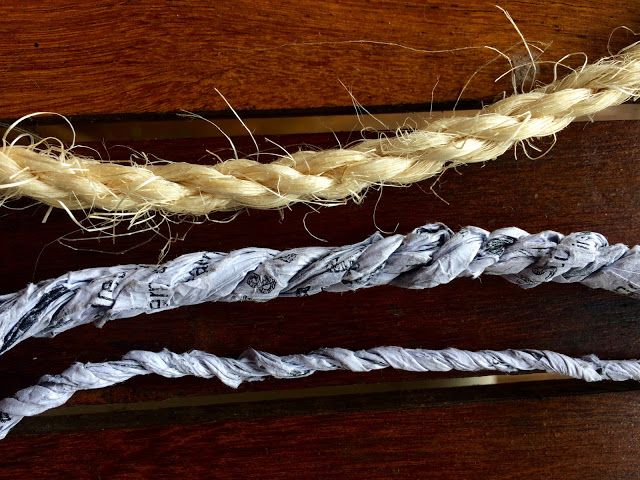 Making rope from garden fibres - Our Permaculture Life