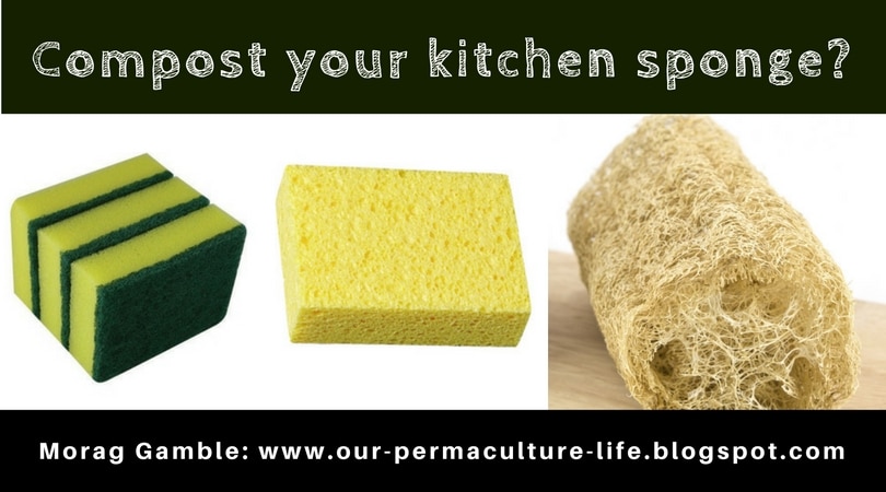 what are kitchen sponges made of