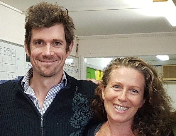 Dan Palmer and Morag Gamble
