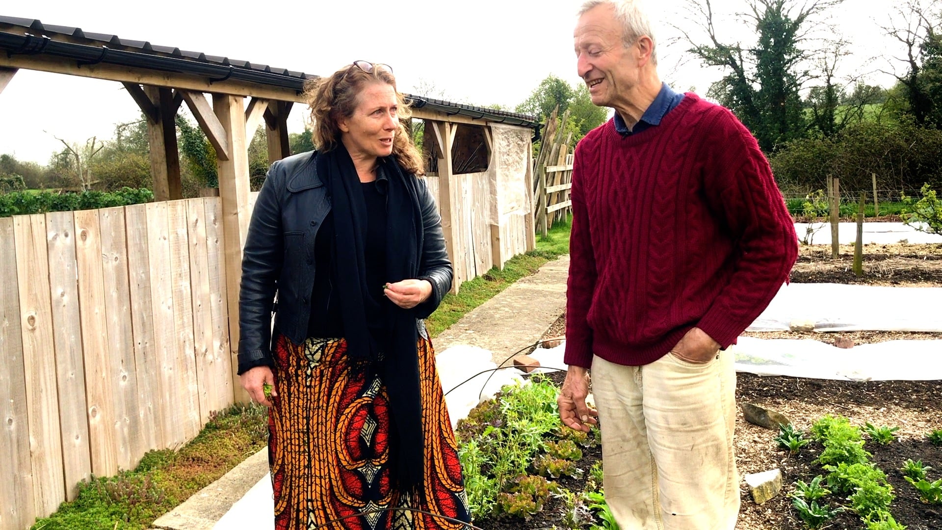 Charles Dowding and Morag Gamble chat about soils and the no-dig garden.